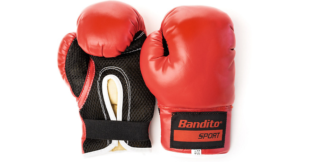 Boxhandschuh Bandito 12 Unzen, Größe L/XL schwarz/rot Gr. 12 oz