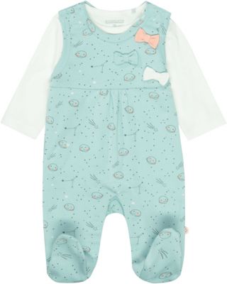 Md.-Strampler+Shirt - Bekleidung - weiblich mint Gr. 50 M�dchen Baby