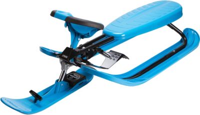 Schlitten Snowracer pro blue blau