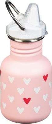 Edelstahl Trinkflasche Klean Kanteen Kid Classic Millenial Hearts 355 Ml Sippy Cap Klean Kanteen Mytoys