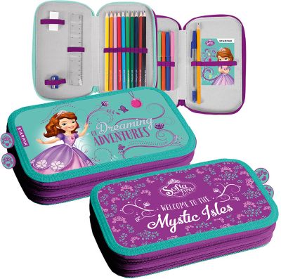 Federmppchen Sofia die Erste, 2 Klappen, befllt bunt