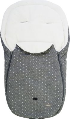 Winterfu�sack Downtown Kinderwagen, dklgrau dunkelgrau