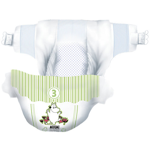 Подгузники Muumi Midi 5-8 кг, 50 штук от Muumi