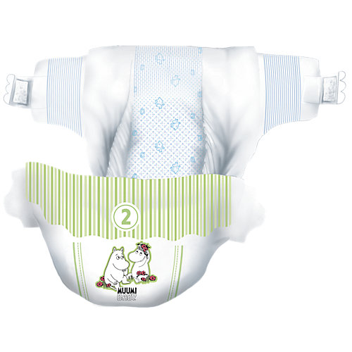 Подгузники Muumi Mini 3-6 кг, 58 штук от Muumi
