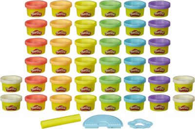 PlayDoh 40er Pack Regenbogen, Hasbro myToys