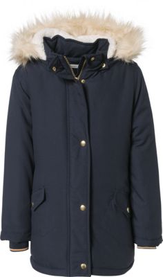 Winterparka NKFMOA dunkelblau Gr. 152 M�dchen Kinder