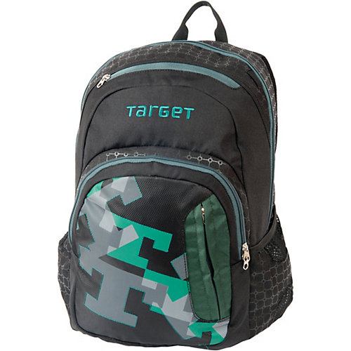 Рюкзак Target Collection Big T - schwarz/grün от Target Collection