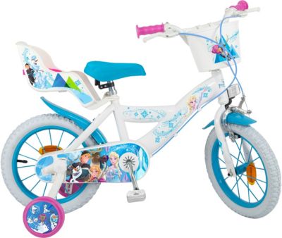 12 Zoll Disney Frozen Kinderrad Kinder Eiskönigin Mädchen ab 3 Jahre Fahrrad 