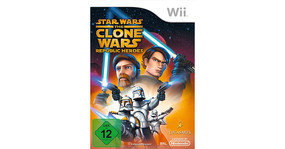 Wii Clone Wars: Republic Heroes