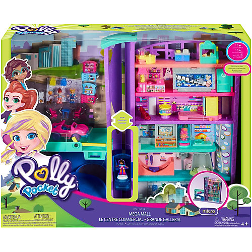 Игровой набор Polly Pocket "Полливиль" Мегамолл от Mattel