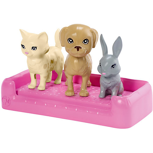 Игровой набор Barbie Кукла и домашние питомцы от Mattel
