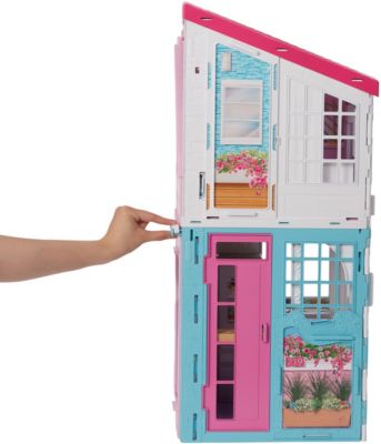 Zubehör NEU & OVP Barbie Malibu Haus Mega Construx Puppenhaus inkl Puppen 