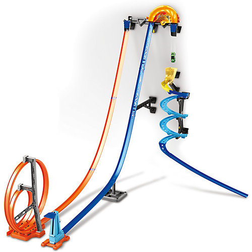 Автотрек Hot Wheels Track Builder Гонки по вертикали от Mattel