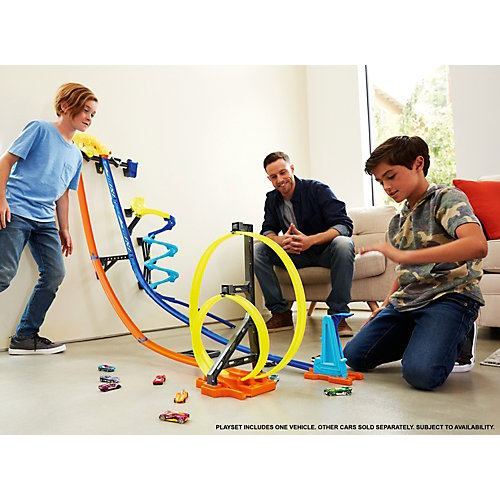 Автотрек Hot Wheels Track Builder Гонки по вертикали от Mattel