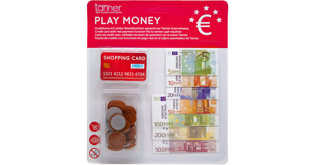 Euro Spielgeldkarte