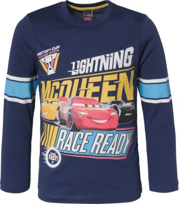 Disney Cars Langarmshirt dunkelblau Gr. 92/98 Jungen Kleinkinder