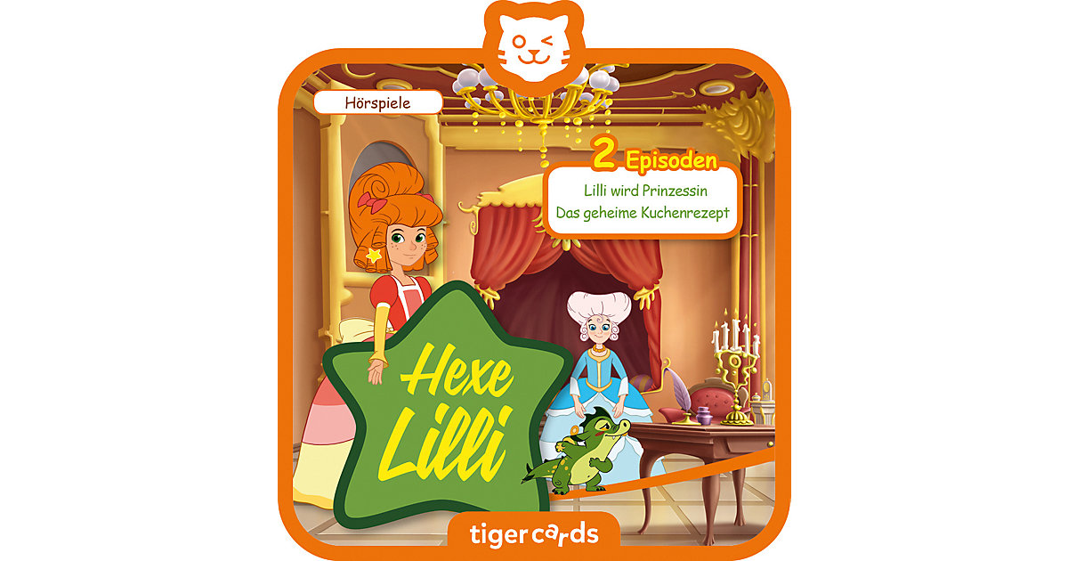 tigercard - Hexe Lilli: Lilli wird Prinzessin & Das geheime Kuchenrezept Hörbuch