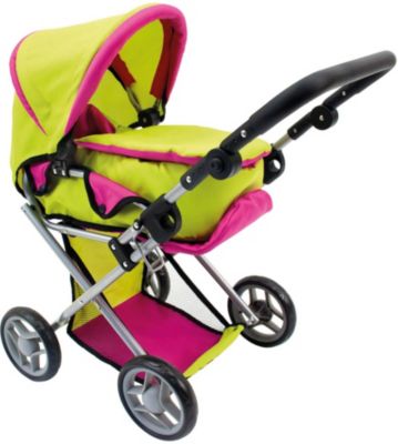 Puppenwagen, gr�n