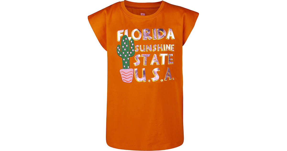 T-Shirt FLORIDA orange Gr. 98/104 Mädchen Kleinkinder