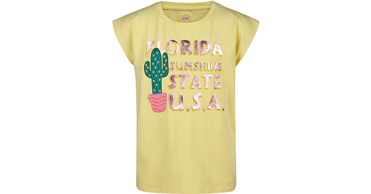T-Shirt FLORIDA gelb Gr. 158/164 Mädchen Kinder