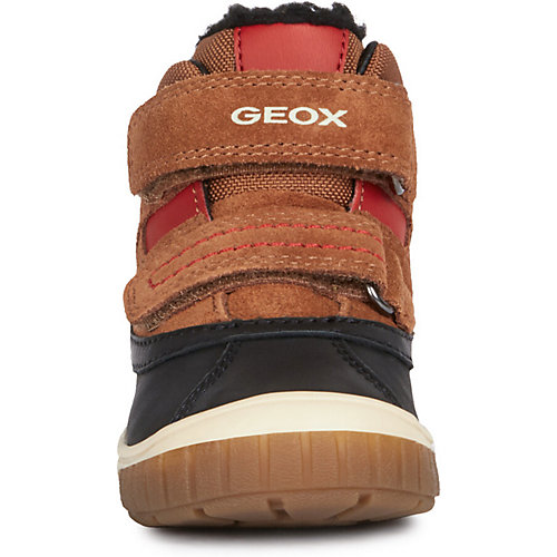 Утеплённые ботинки Geox - красный/коричневый от GEOX