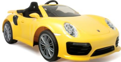 Электромобиль  Injusa Porsche 911 Turbo S, 6V, желтый