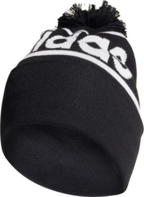 Bommelm�tze LOGO POM schwarz Gr. 48-50 Jungen Kinder