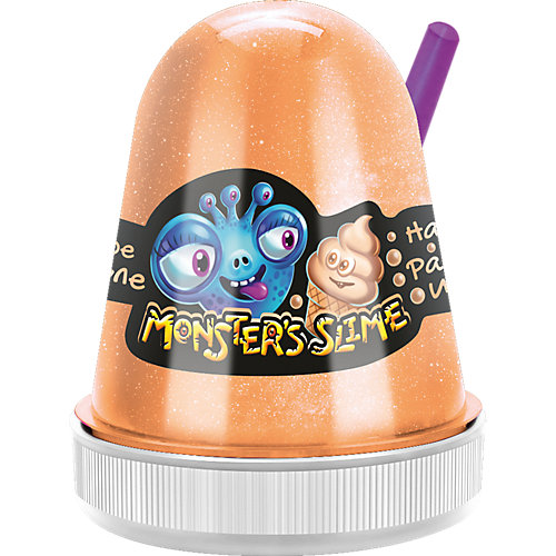 Слайм Monster Slime Мороженое крем-брюле, 130 гр от KiKi