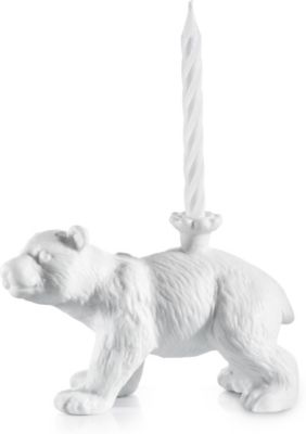 Kerzenhalter inkl. 4 Kerzen Happy Zoo-Day - Knut Br wei