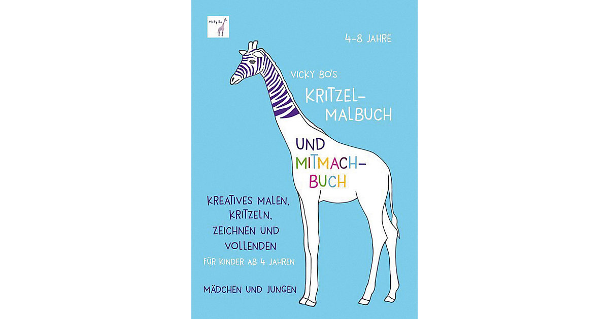 Buch - Vicky Bo´s Kritzel-Malbuch und Mitmach-Buch