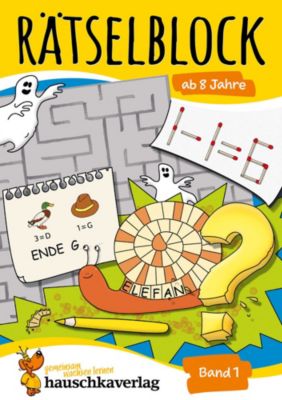 Buch - Rtselblock ab 8 Jahre