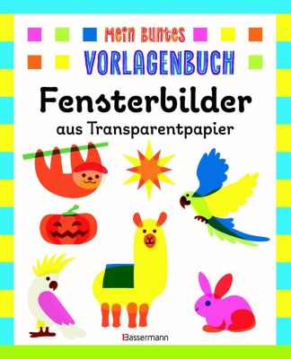 Buch - Mein buntes Vorlagenbuch: Fensterbilder aus Transparentpapier