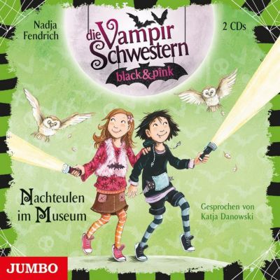 Die Vampirschwestern black & pink: Nachteulen im Museum [6], 2 Audio-CDs Hörbuch