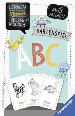 Lernen Lachen Selbermachen Kartenspiel Abc Kinderspiel Ravensburger Mytoys