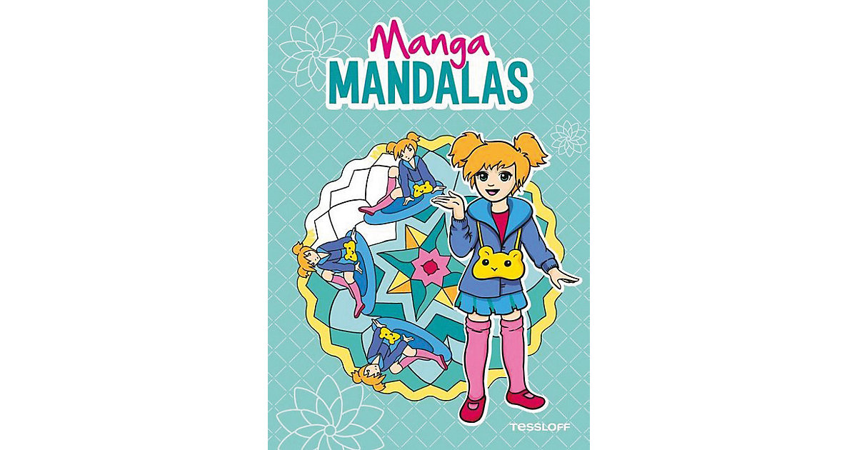Buch - Manga Mandalas (blau)