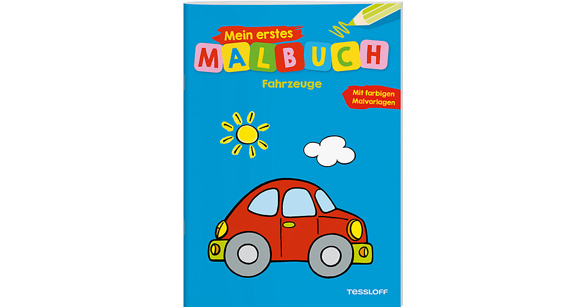 Buch - Mein erstes Malbuch: Fahrzeuge