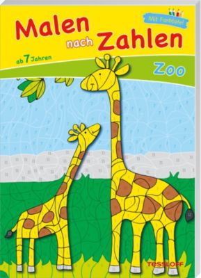 Buch - Malen nach Zahlen Zoo
