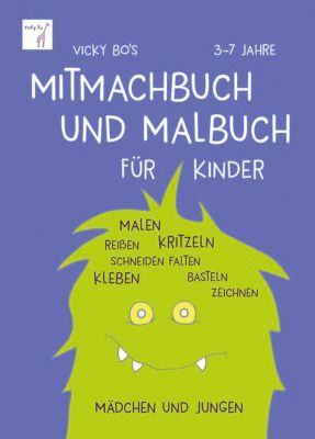 Buch - Vicky Bo�s Mitmachbuch und Malbuch Kinder Kleinkinder