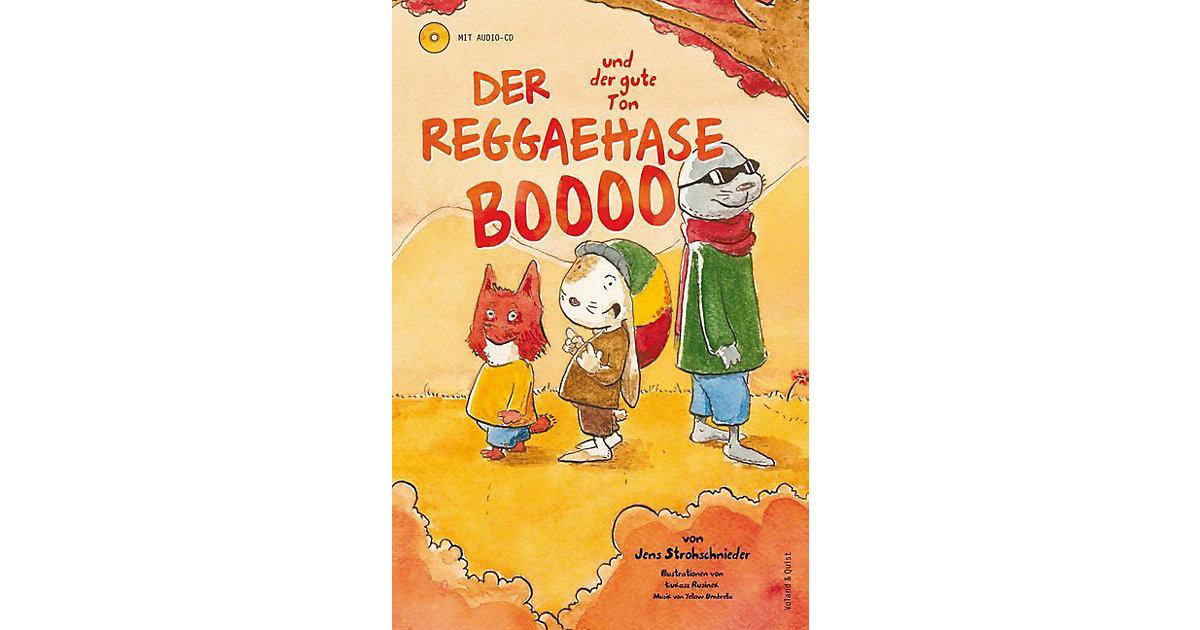 Buch - Der Reggaehase Boooo und der gute Ton, mit Audio-CD
