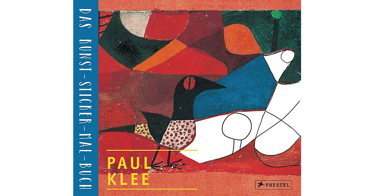 Buch - Das Kunst-Sticker-Mal-Buch: Paul Klee