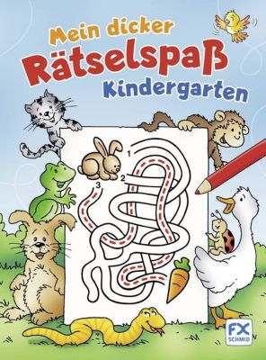 Buch - Mein dicker Rätselspaß Kindergarten
