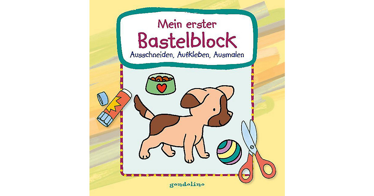 Buch - Mein erster Bastelblock: Hundewelpe