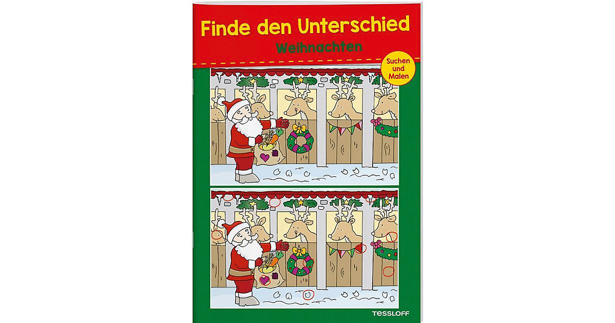 Buch - Finde den Unterschied: Weihnachten