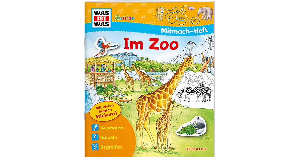 Buch - WAS IST WAS Junior: Zoo, Mitmach-Heft