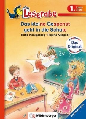 Buch - Leserabe: Das kleine Gespenst geht in die Schule, 1. Lesestufe