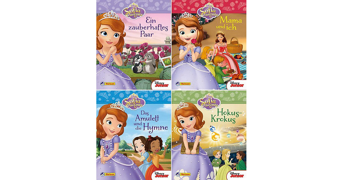 Buch - Nelson Mini-Bücher: Disney Sofia die Erste, 4 Hefte