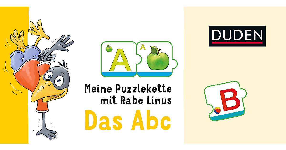 Buch - Einfach lernen mit Rabe Linus: Meine Puzzlekette mit Rabe Linus: Das Abc (Kinderspiel)