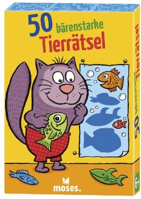 Buch - 50 bärenstarke Tierrätsel (Spiel)