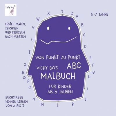 Buch - Von Punkt zu Punkt: ABC. Vicky Bo�s Malbuch Kinder ab 5 Jahren Kinder
