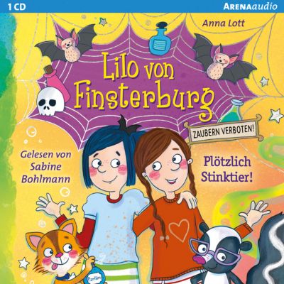 Lilo von Finsterburg: Zaubern verboten! (2) Pl�tzlich Stinktier!, 1 Audio-CD H�rbuch